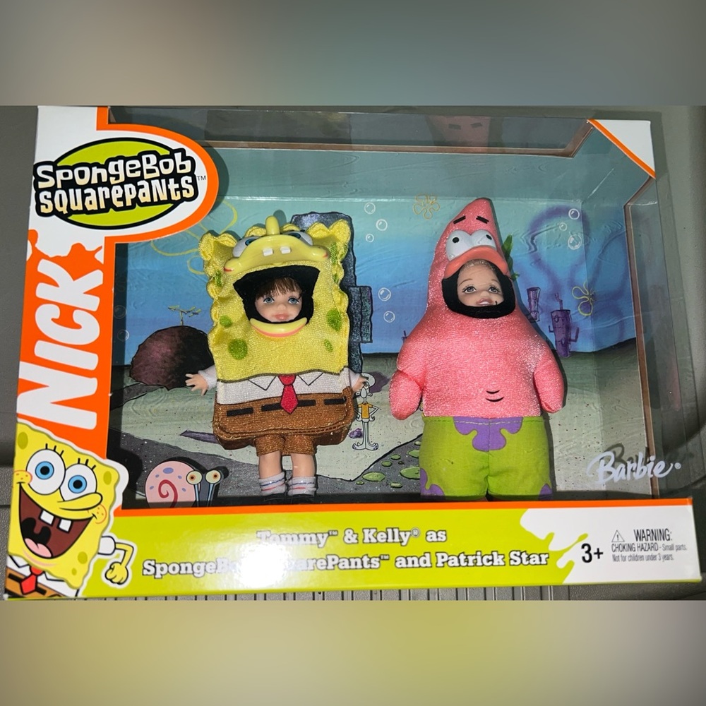 Nickelodeon SpongeBob and Patrick Kelly Doll Set
